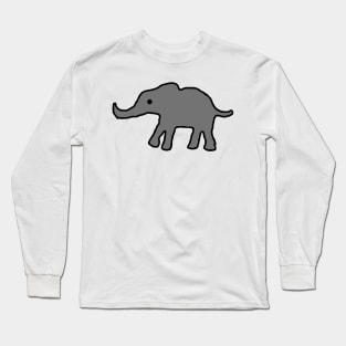 Elephant Art Long Sleeve T-Shirt